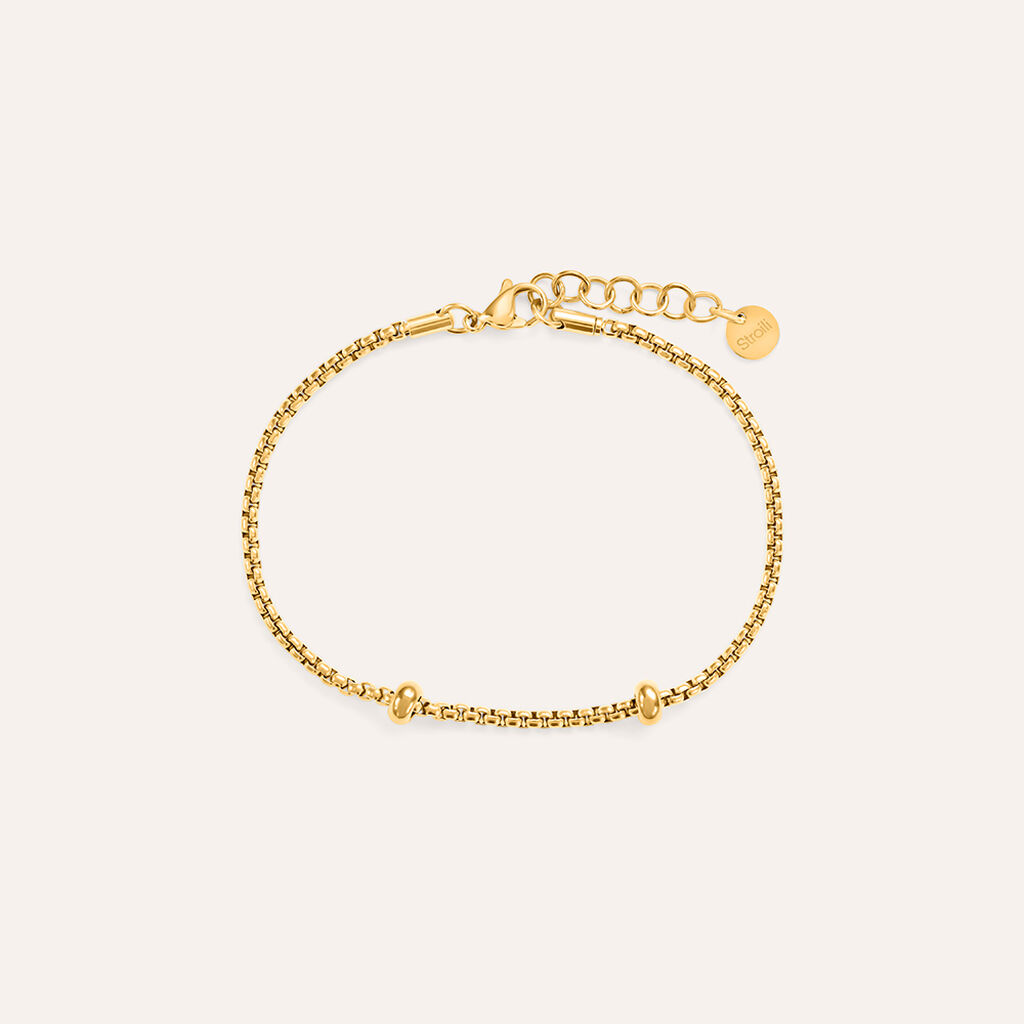 Bracciale Essential Code Acciaio Dorato - Bracciali Donna | Stroili