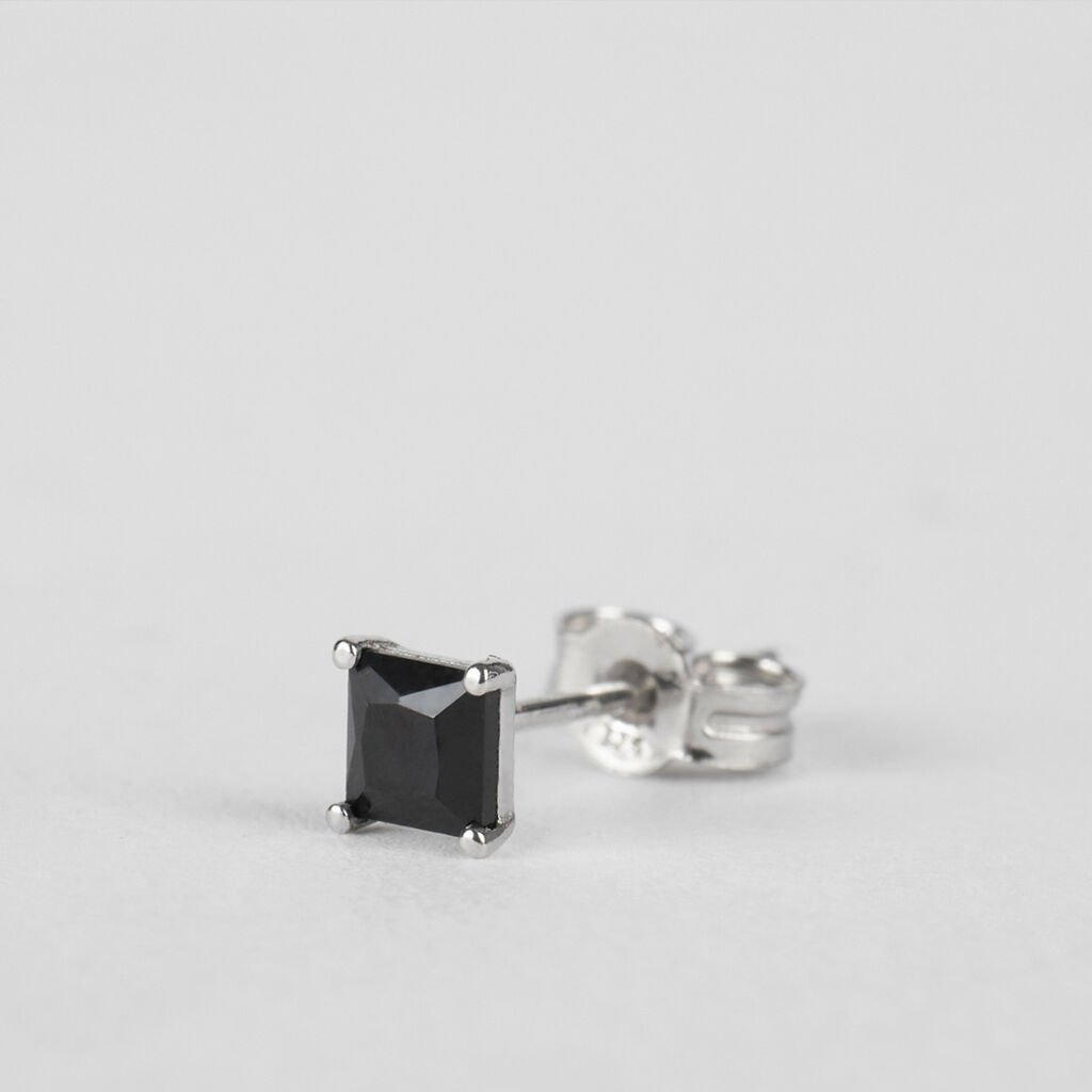 Mono Orecchino Lobo Punto Luce L'homme Or Oro Bianco Spinello - Mono Orecchino Uomo | Stroili