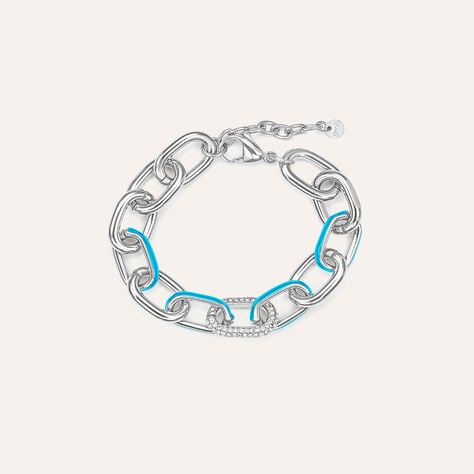 Bracciale Catena Lady Sweet Acciaio Cristallo - Bracciali Donna | Stroili