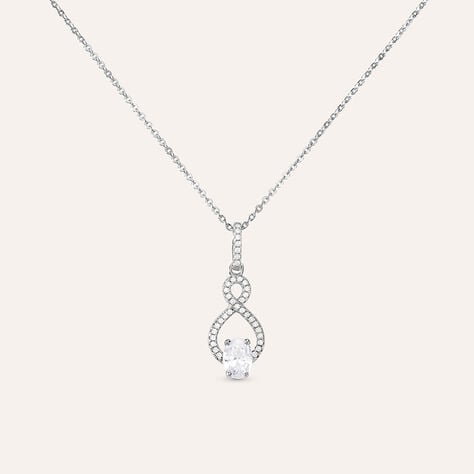 Collana Silver Elegance Argento Rodiato Cubic Zirconia - Collane Donna | Stroili