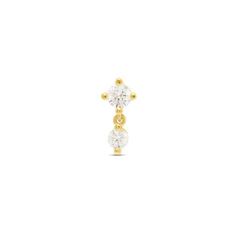 Piercing Orecchio Doppio Punto Luce Helix Bon Ton Oro Giallo Cubic Zirconia - Piercing Orecchio Donna | Stroili