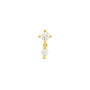 Piercing Orecchio Doppio Punto Luce Helix Bon Ton Oro Giallo Cubic Zirconia