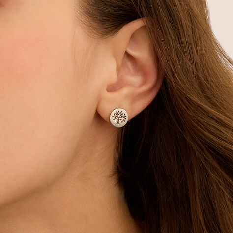 Orecchini Lobo Sunrise Acciaio Cristallo - Orecchini a Lobo Donna | Stroili