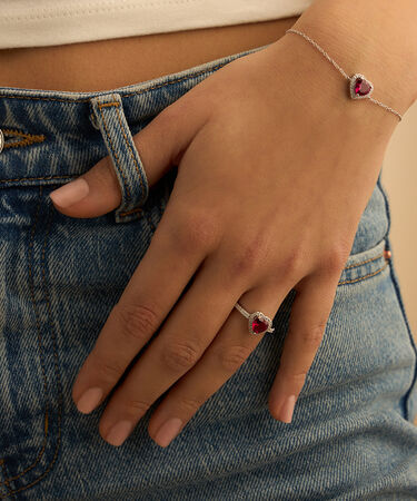 Anello Solitario Silver Elegance Argento Rodiato Cubic Zirconia