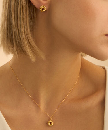 Orecchini Lobo Golden Lover Oro Giallo