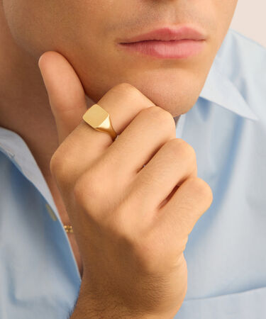 Anello Chevalier Oro Uomo Oro Giallo