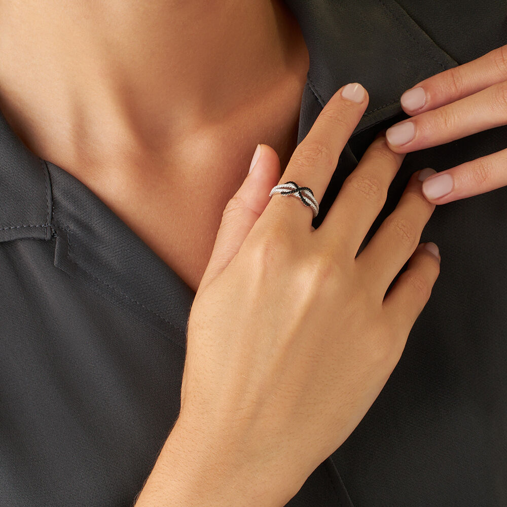 Anello stroili argento con swarovski new arrivals