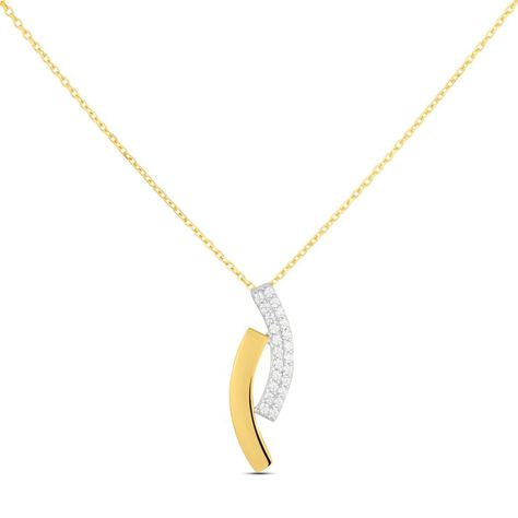 Collana Claire Oro Giallo Cubic Zirconia - Collane Donna | Stroili