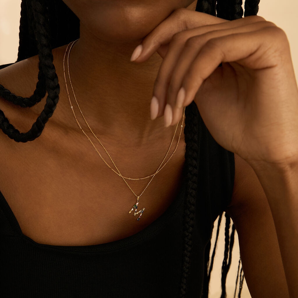 Pendente Claire Oro Giallo Cubic Zirconia