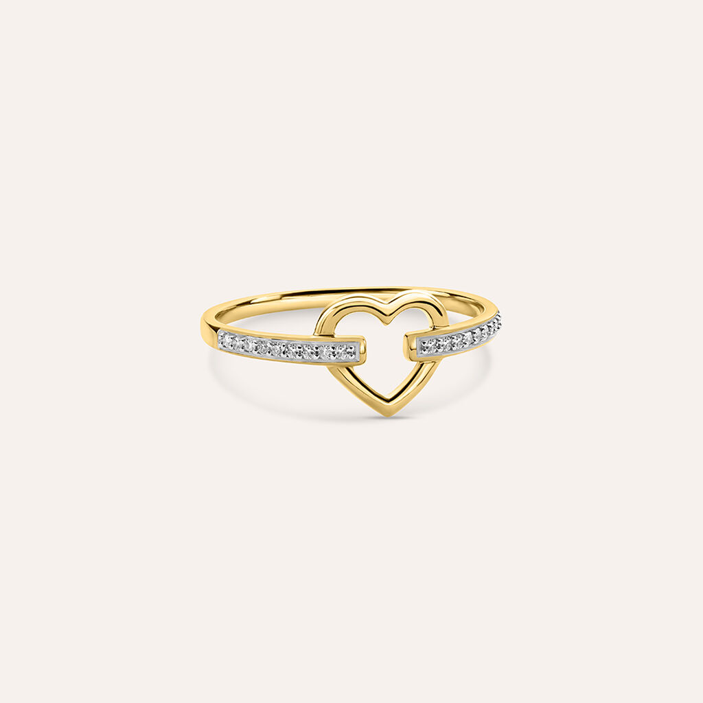 Anello Fantasia Sophia Oro Giallo Diamante - Anelli con Pietre Donna | Stroili