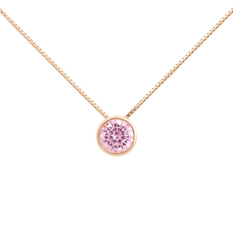 Collana Punto Luce Silver Rainbow Argento Rosa Cubic Zirconia - Collane Punto Luce Donna | Stroili