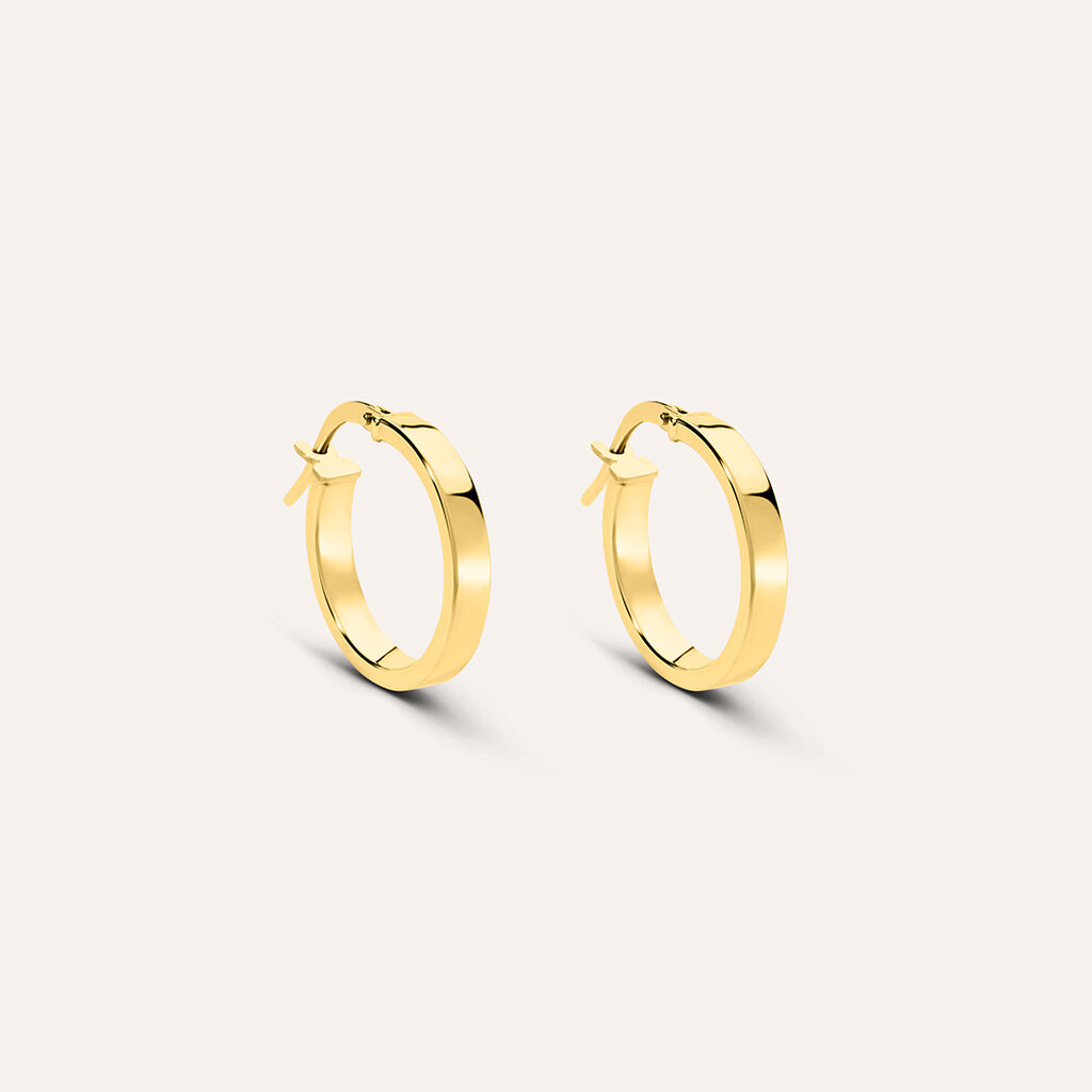 Orecchini A Cerchio Toujours Oro Giallo