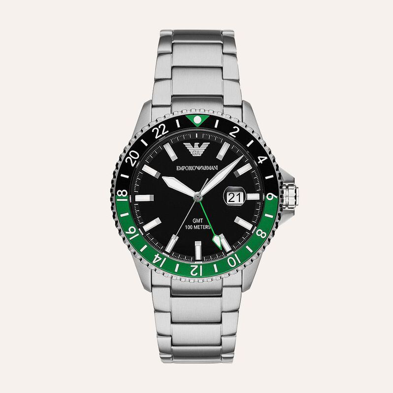 Orologio Al Quarzo Emporio Armani World Explorer Ar11589 - Orologi con Datario Uomo | Stroili