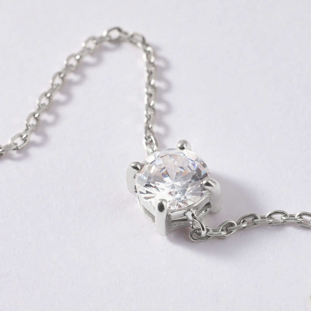 Bracciale Punto Luce Silver Elegance Argento Rodiato Cubic Zirconia - Bracciali Donna | Stroili