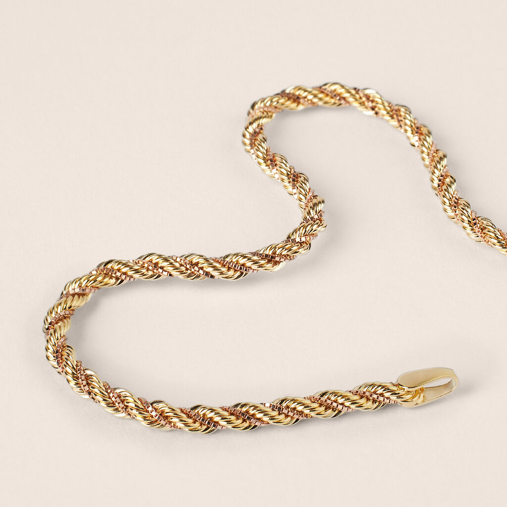 Bracciale Catena Colette Oro Bicolore - Bracciali Donna | Stroili