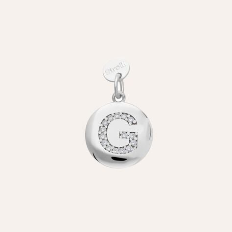 Pendente Love Beats Argento Rodiato Cubic Zirconia - Ciondoli Donna | Stroili
