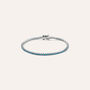 Bracciale Tennis Silver Rainbow Argento Rodiato Cubic Zirconia