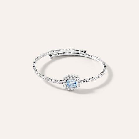 Bangle Romantic Shine Metallo Cristallo - Bracciali Rigidi Donna | Stroili