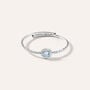 Bangle Romantic Shine Metallo Cristallo