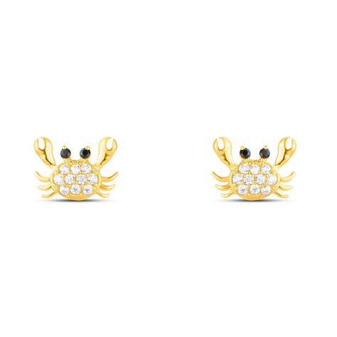 Orecchini Lobo Bon Ton Oro Giallo Cubic Zirconia - Orecchini a Lobo Donna | Stroili