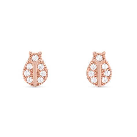 Orecchini Lobo Silver Moments Argento Rosa Cubic Zirconia - Orecchini a Lobo Donna | Stroili