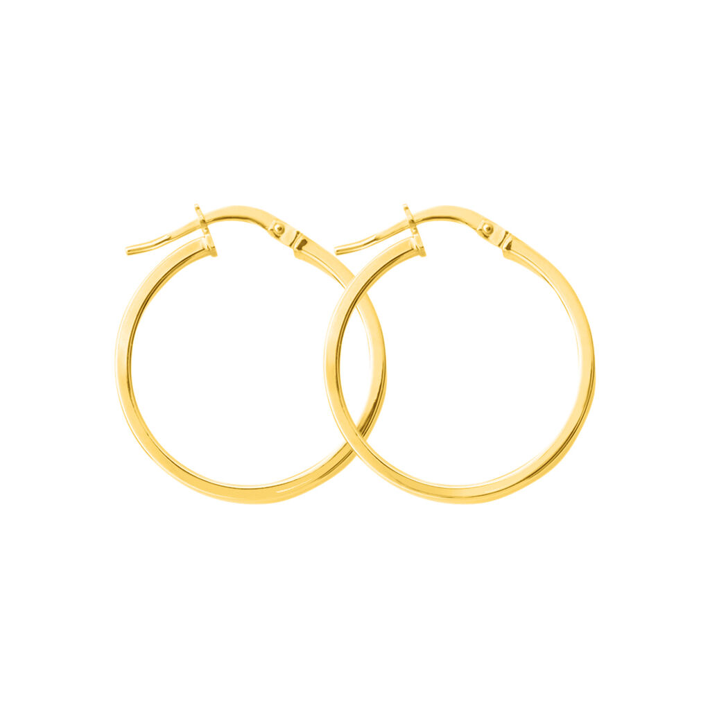 Orecchini A Cerchio Toujours Oro Giallo - Orecchini a Cerchio Donna | Stroili