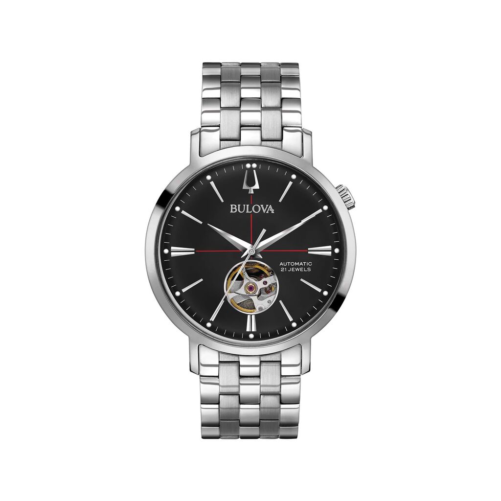 Orologio Meccanico Bulova Aerojet 96a199 - Orologi solo Tempo Uomo | Stroili