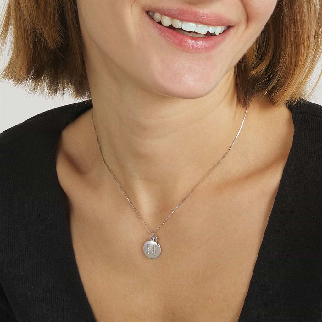 Pendente Love Beats Argento Rodiato Cubic Zirconia - Ciondoli Donna | Stroili