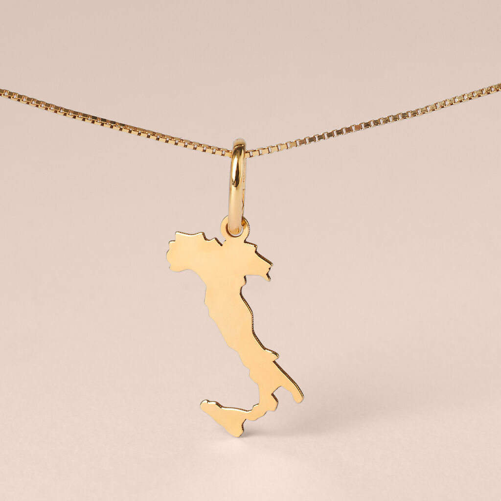 Pendente Poème Oro Giallo - Ciondoli con Incisione Donna | Stroili
