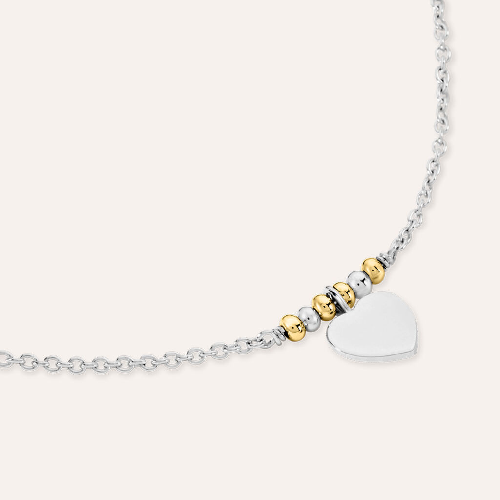 Bracciale Silver Baby Argento Bicolore