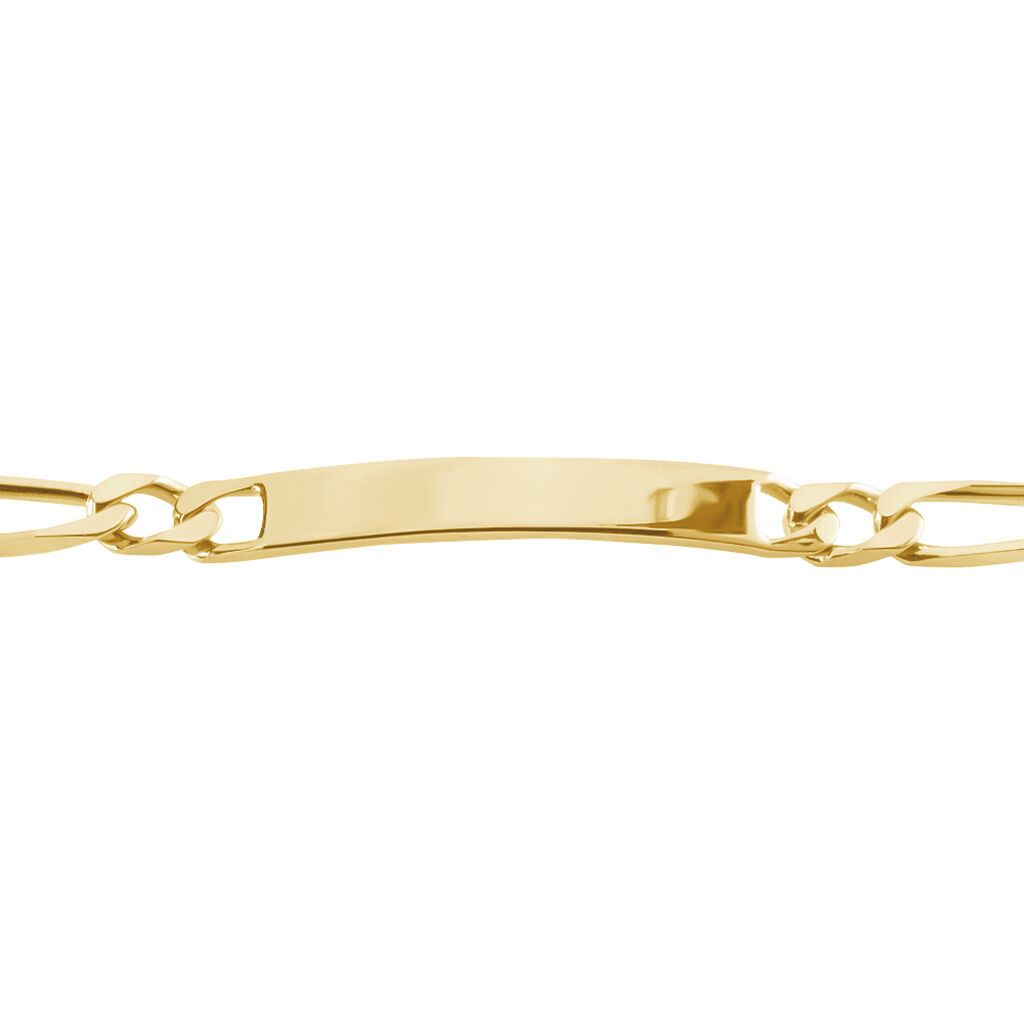 Bracciale Con Targhetta Golden Dream Placcato Oro Giallo - Bracciali Amicizia Uomo | Stroili