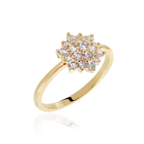 Anello Golden Dream Placcato Oro Giallo Cubic Zirconia - Anelli con Pietre Donna | Stroili