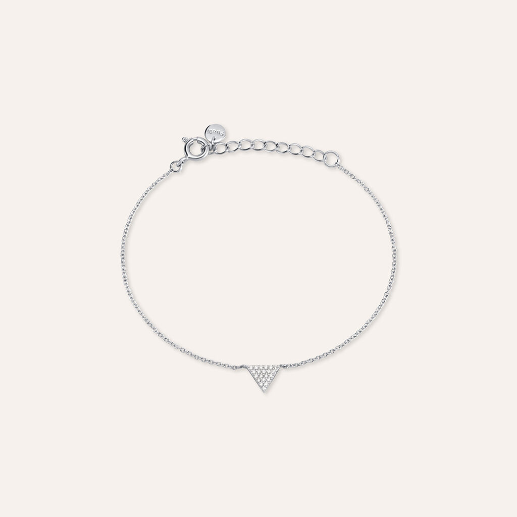 Bracciale Silver Shine Argento Rodiato Cubic Zirconia