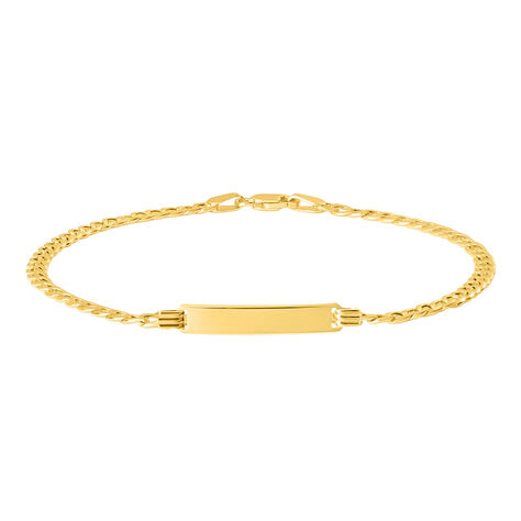 Bracciale Con Targhetta L'homme Or Oro Giallo - Bracciali Uomo | Stroili