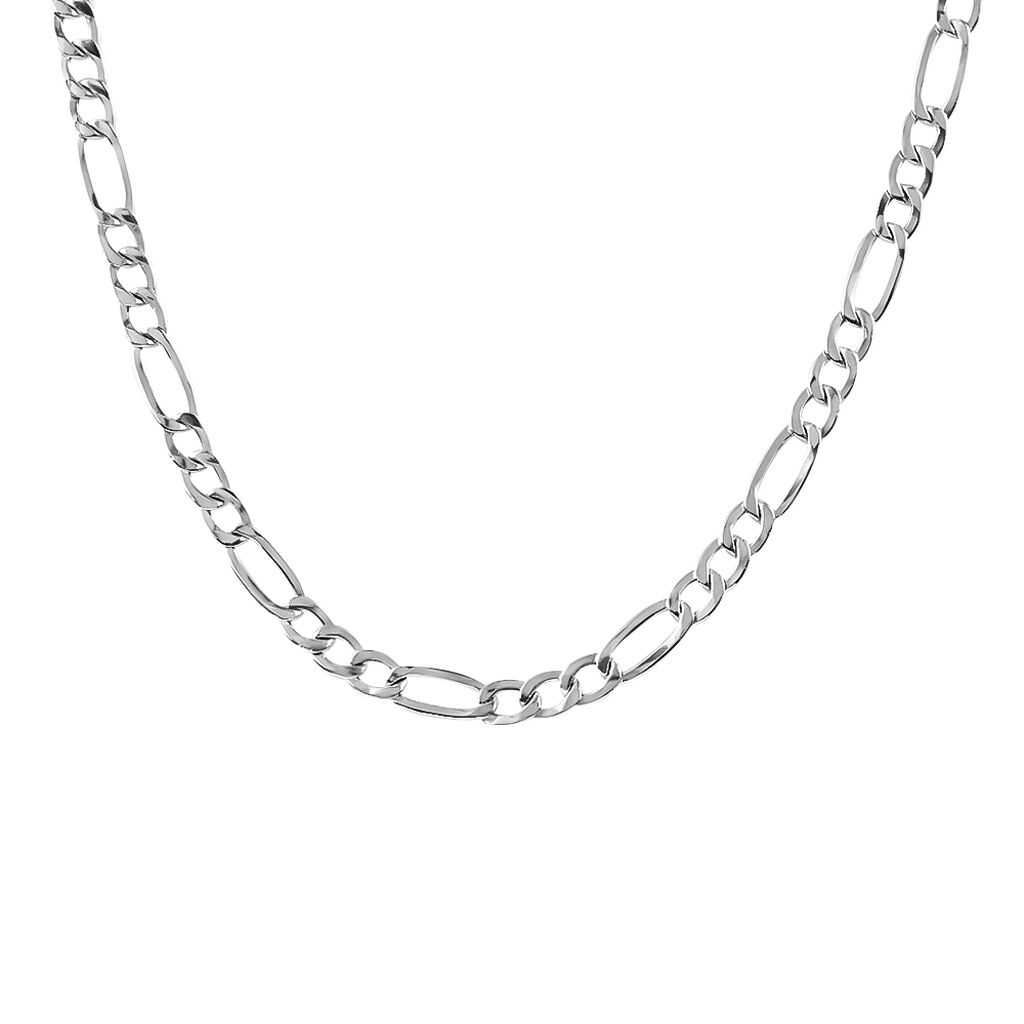 Catena L'homme Or Oro Bianco - Collane Catena Uomo | Stroili