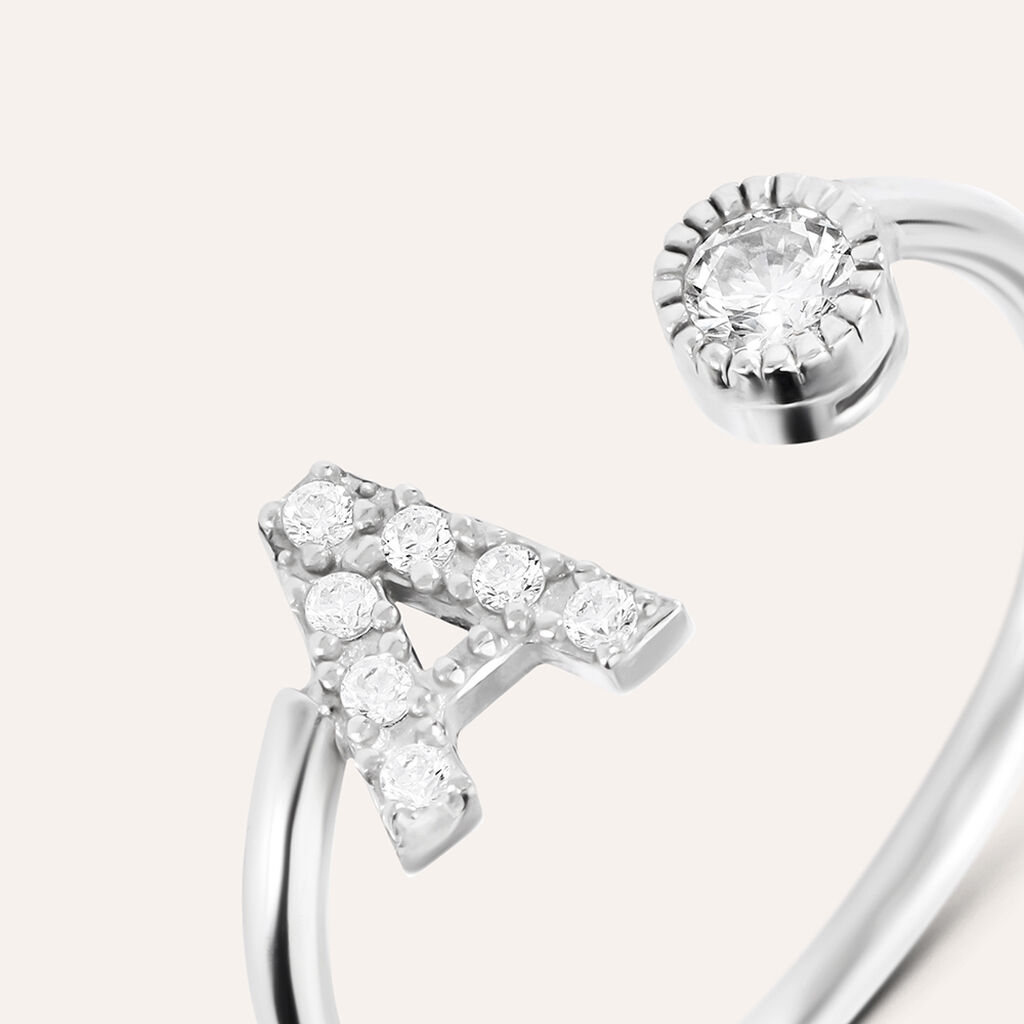 Anello Fantasia Silver Moments Argento Rodiato Cubic Zirconia