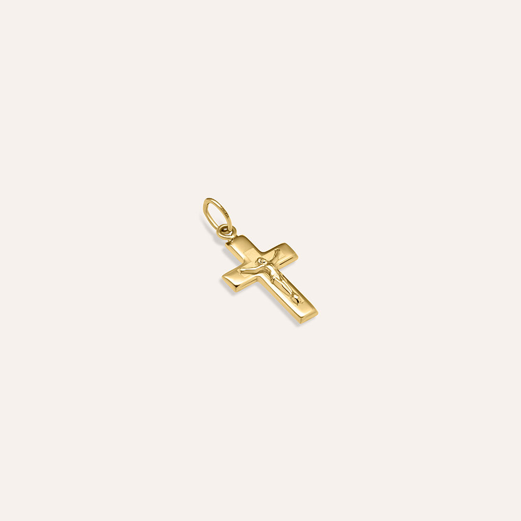 Pendente Holy Oro Giallo - Ciondoli con Incisione Unisex | Stroili