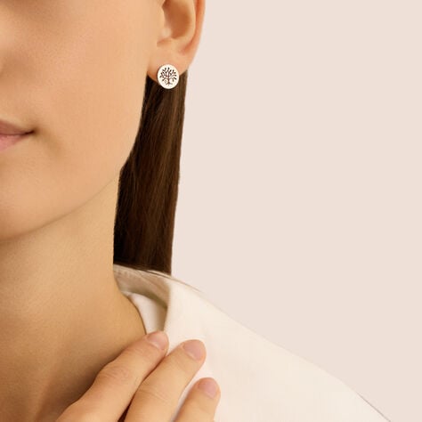 Orecchini Lobo Sunrise Acciaio Cristallo - Orecchini a Lobo Donna | Stroili