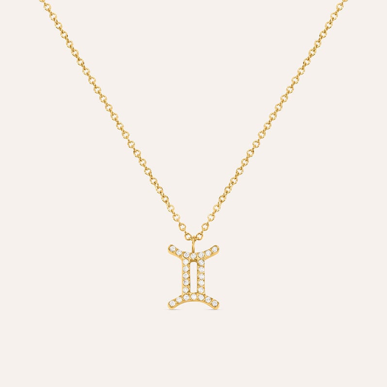 Collana Radiance Acciaio Dorato Cubic Zirconia - Collane Donna | Stroili