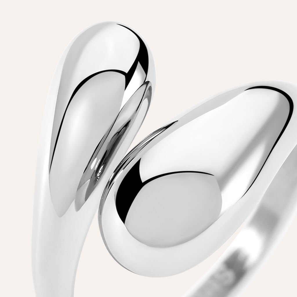 Anello Contrarie Moonlight Acciaio