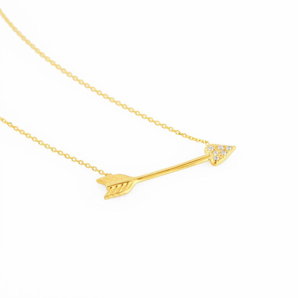 Collana Claire Oro Giallo Cubic Zirconia - Collane Donna | Stroili