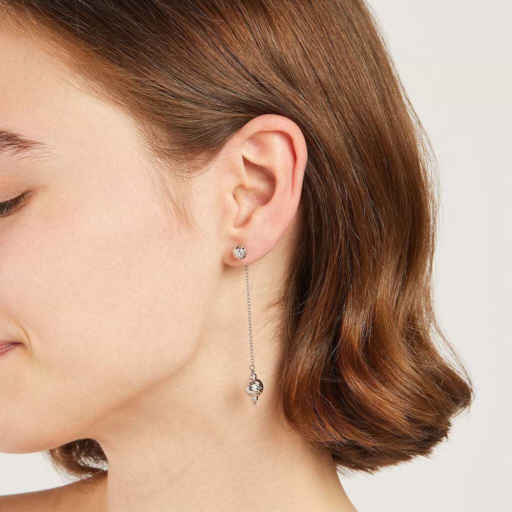 Orecchini Pendenti Silver Collection Argento Rodiato