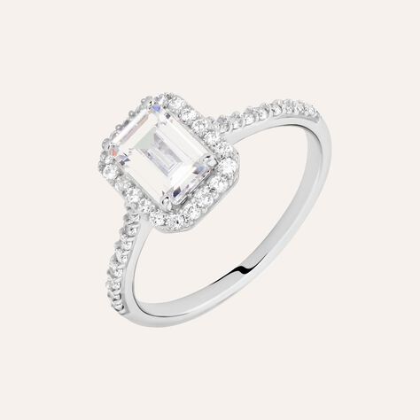 Anello Silver Elegance Argento Rodiato Cubic Zirconia - Anelli con Pietre Donna | Stroili