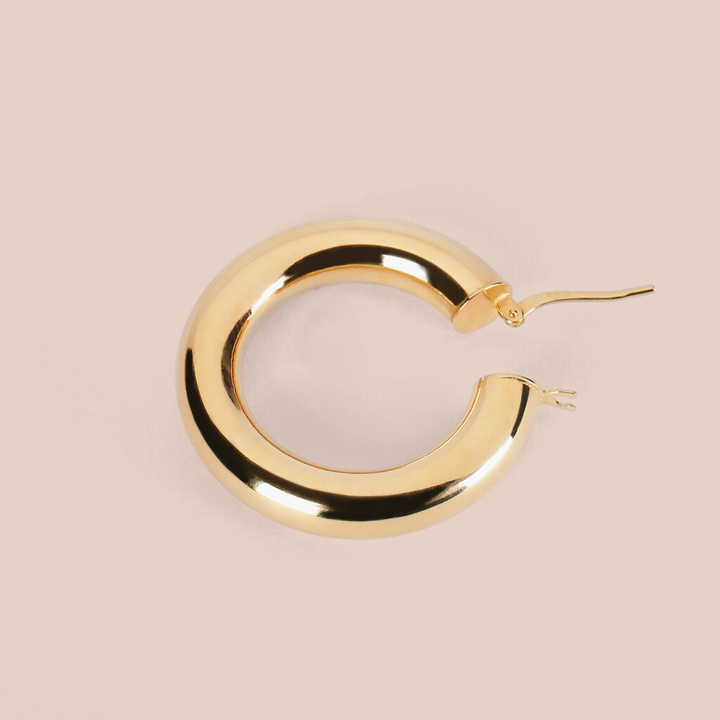 Orecchini A Cerchio Toujours Oro Giallo - Orecchini a Cerchio Donna | Stroili