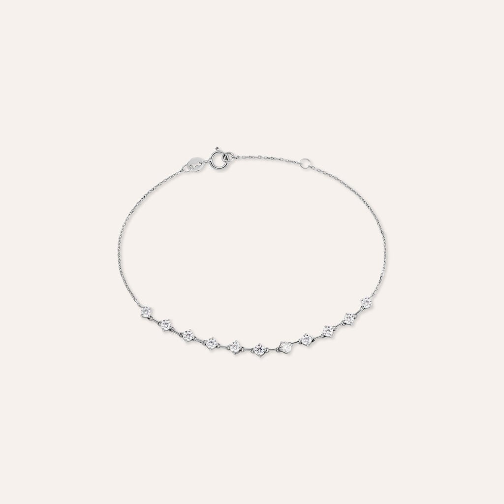 Bracciale Claire Oro Bianco Cubic Zirconia