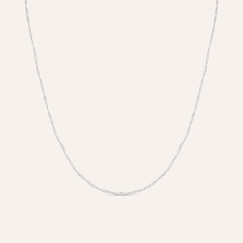 Catenina Po&egrave;me Oro Bianco - Catenina Donna | Stroili