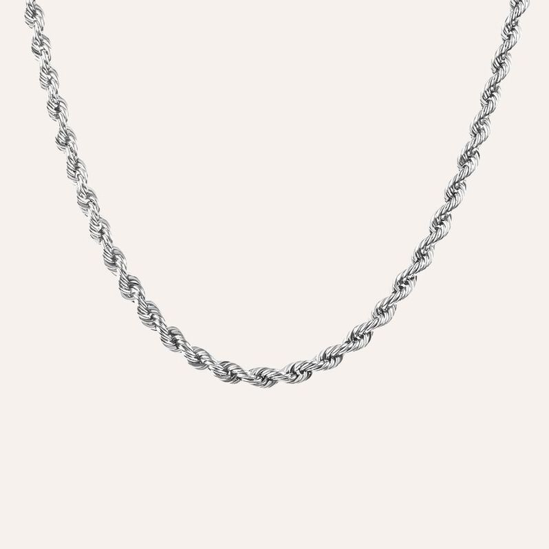 Catena L'homme Or Oro Bianco - Collane Catena Uomo | Stroili