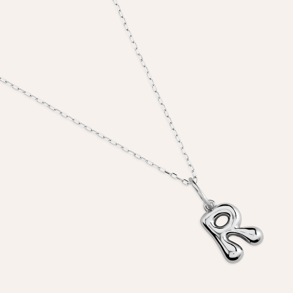 Pendente Love Beats Argento Rodiato