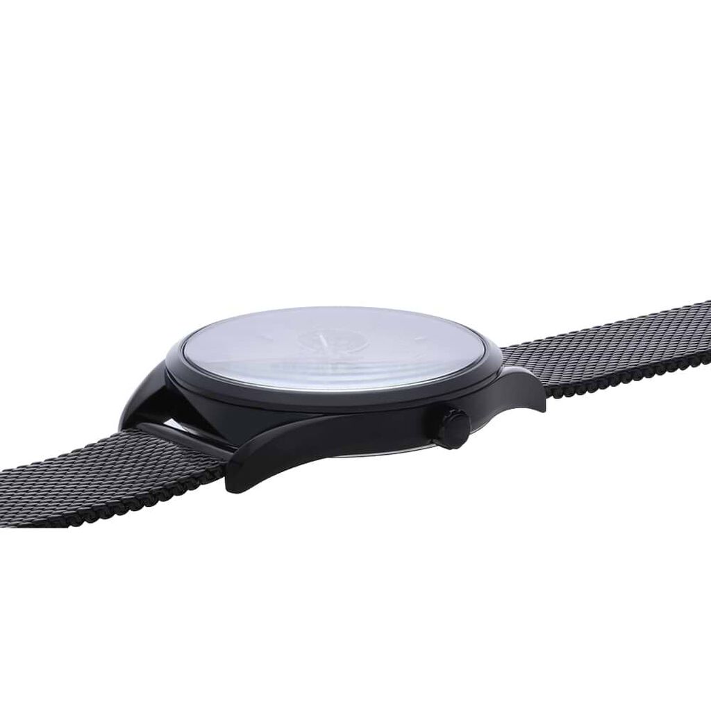Orologio solo tempo Topolino con cinturino e cassa acciaio nero e strass - Orologi per Prima Comunione Uomo | Stroili