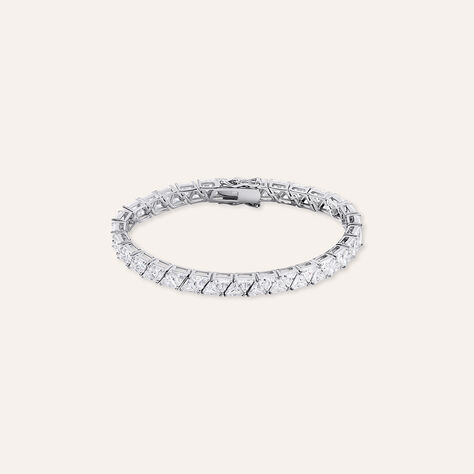Bracciale Tennis Silver Elegance Argento Rodiato Cubic Zirconia - Gioielli Donna | Stroili